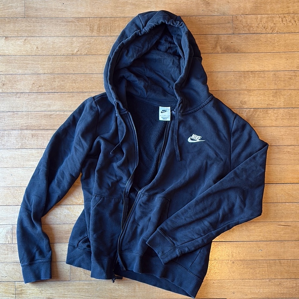 Nike Women's Black Hoodie Jacket